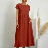 Celine - Midi Dress with Pockets