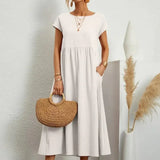 Celine - Midi Dress with Pockets