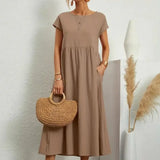 Celine - Midi Dress with Pockets