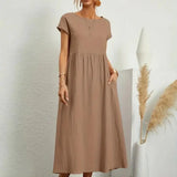 Celine - Midi Dress with Pockets