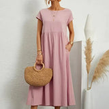 Celine - Midi Dress with Pockets