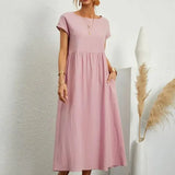 Celine - Midi Dress with Pockets