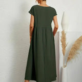 Celine - Midi Dress with Pockets