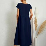 Celine - Midi Dress with Pockets