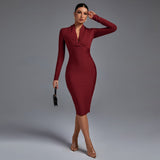 Ariana - Long-Sleeve Evening Dress