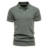 Hugo - Three-Button Ribbed-Collar Polo