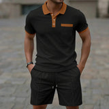 Levi - Waffle Polo Set