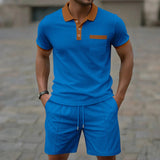 Levi - Waffle Polo Set