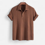 Dylan - Jacquard Knit-Collar Polo