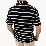 Samuel - Breathable Johnny-Collar Polo