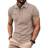 William - Relaxed Jacquard Texture Polo