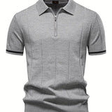 Xavier - Slim Polyester-Blend Polo