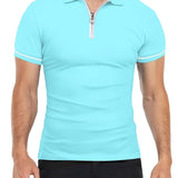 Jasper - Breathable Zip-Collar Polo