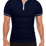 Jasper - Breathable Zip-Collar Polo