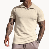Jordan - Dyed-Fibre Johnny-Collar Polo