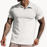 Jordan - Dyed-Fibre Johnny-Collar Polo