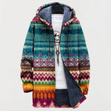 Jules - Ethnic Print Coat