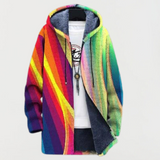 Asha - Rainbow Stripe Sweatshirt