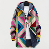 Gracie - Geometric Print Sweatshirt