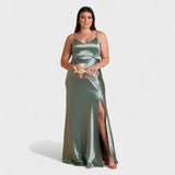 Phoebe - Satin Evening Dress