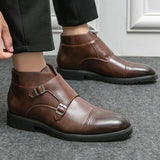 Mason - Double-Buckle Boots