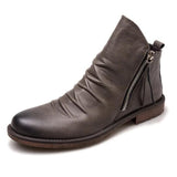 Toby - Faux Leather Chelsea Boots