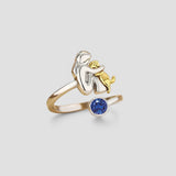 Evie - Dog Hug Ring