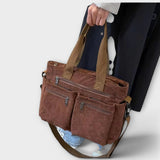 Imogen - Multi-Pocket Corduroy Bag