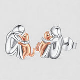 Imogen - Cat Hug Earrings