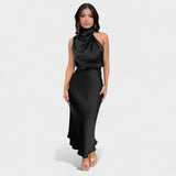 Willow - Satin Evening Dress