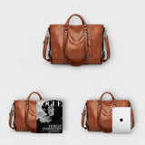 Ava - Large Faux Leather Tote