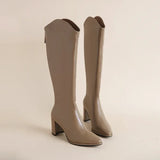Poppy - Chunky-Heel Winter Boots