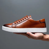 Henry - Premium Faux Leather Sneakers