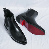 Liam - Faux Leather Chelsea Boots