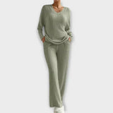 Amelia - Ribbed Lounge Set