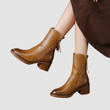 Willow - Faux Leather Boots