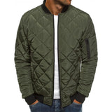 Marcus - Diamond Pattern Cotton Jacket