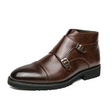 Mason - Double-Buckle Boots