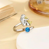 Evie - Dog Hug Ring