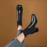 Mackenzie - Elegant Platform Boots