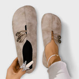 Bonnie - Faux Leather Ballet Flats