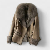 Petra - Luxury Faux-Shearling Coat