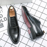 Lincoln - Smart Faux Leather Shoes