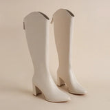 Poppy - Chunky-Heel Winter Boots
