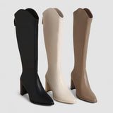 Poppy - Chunky-Heel Winter Boots