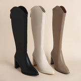Poppy - Chunky-Heel Winter Boots