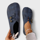 Bonnie - Faux Leather Ballet Flats
