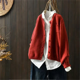 Scarlett - Linen Cardigan