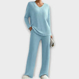 Amelia - Ribbed Lounge Set