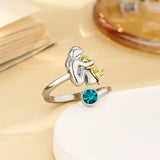 Evie - Dog Hug Ring